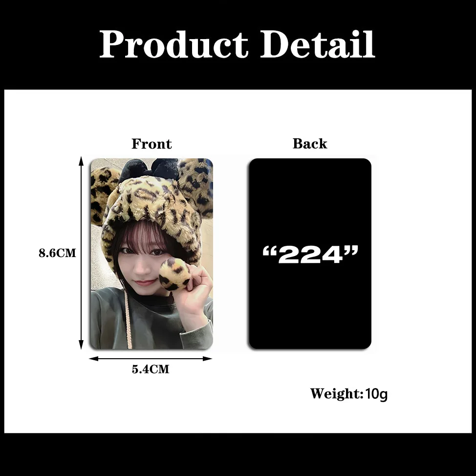 KPOP KISSOFLIFE 224 Album PhotoCard K4 Store Benefit Lucky Draw Card KISS OF LIFE JULIE NATTY BELLE HANEUL Fans Collection Gifts