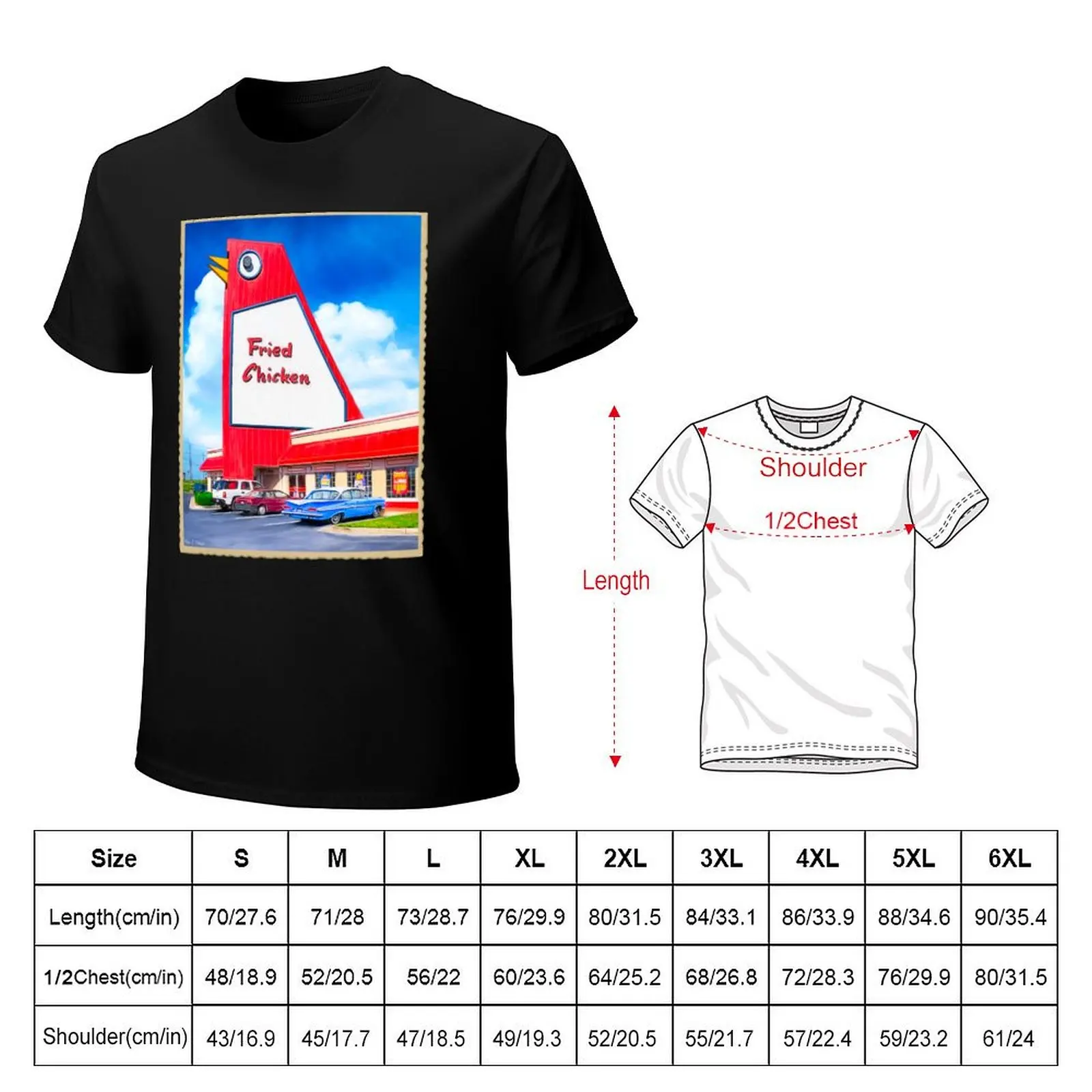 The Big Chicken - Marietta Georgia Landmark T-Shirt t shirts for man graphic tees T-Shirt