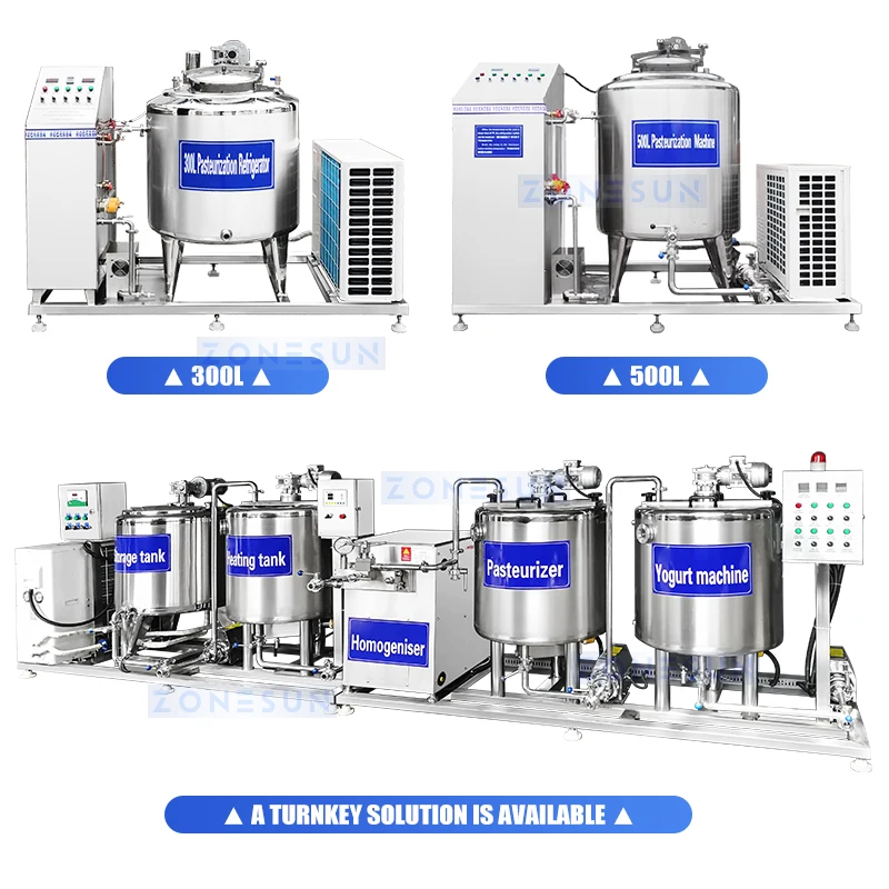 Zonesun ZS-PRT100L milch kühlt ank pasteur isierung und kühlung tank milch schüttgut tank kühlung ausrüstung