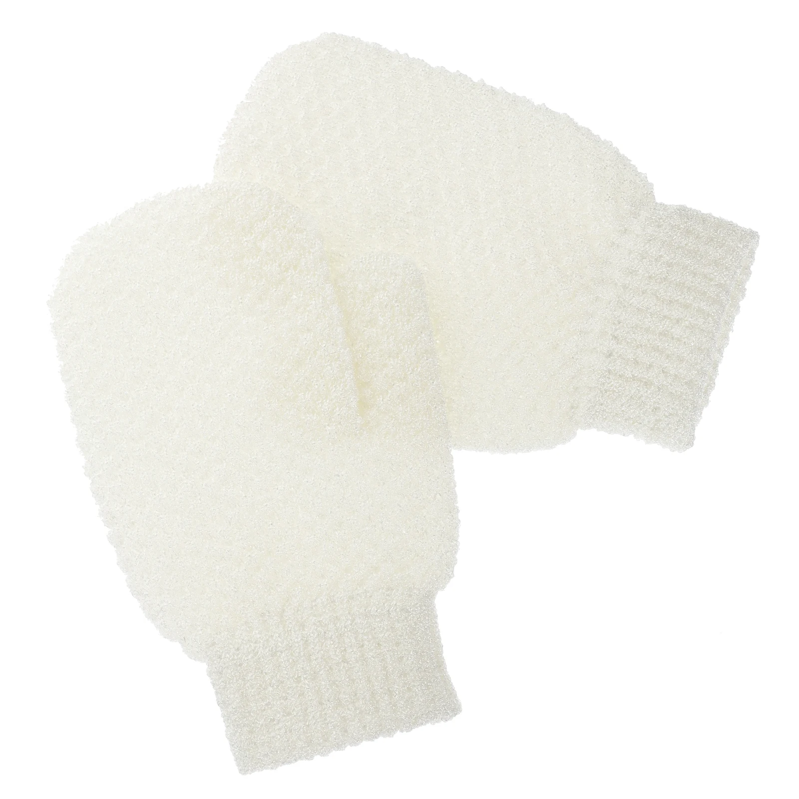 

2Pcs Purple Shower Gloves Bath Mitts Body Exfoliator Rich Foaming Cleaning Supplies Scrubbing Tools Deep Cleansing Glove Bathing