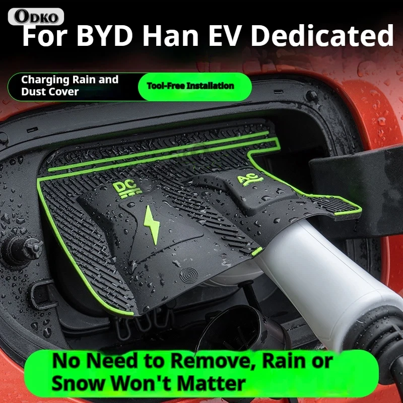 For BYD Han L DMI L EV SEAL 05 DMI 55KM 120KM Dedicated New Energy Car Charging Port Waterproof Protector Cover Gun Rain Cover