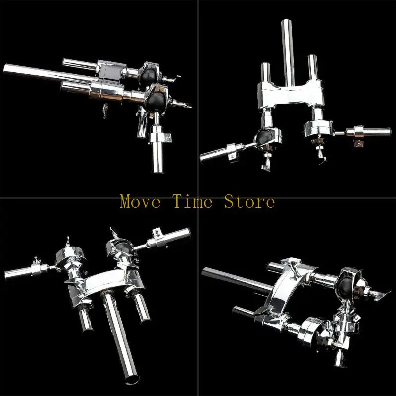 

92me Double Drum Set Set Set Crack Crackter Dellower Mount Stand для барабанных джазовых частей барабанных запчастей базовый для