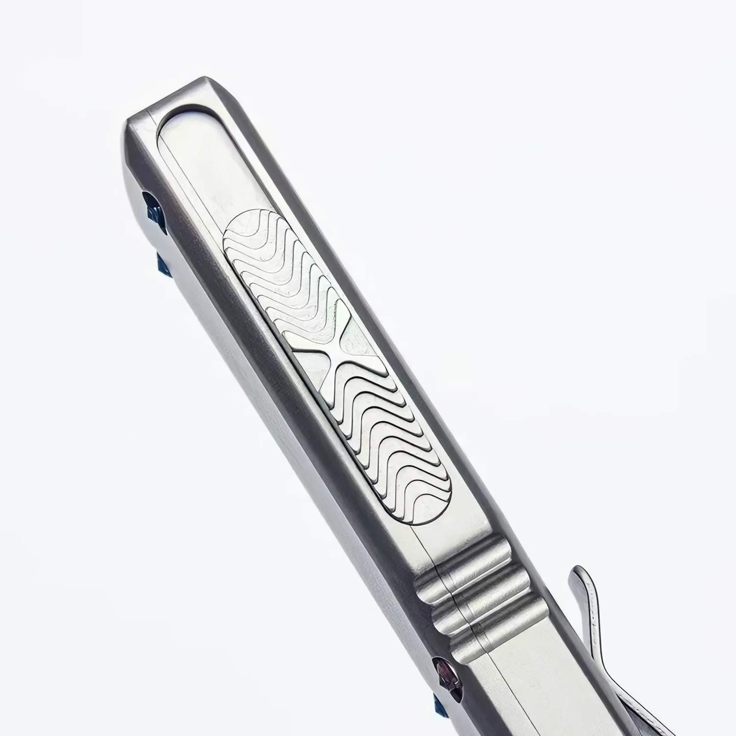 مقبض فولاذي جديد من Microtech UT، شفرة M390، 416 مقبض فولاذي