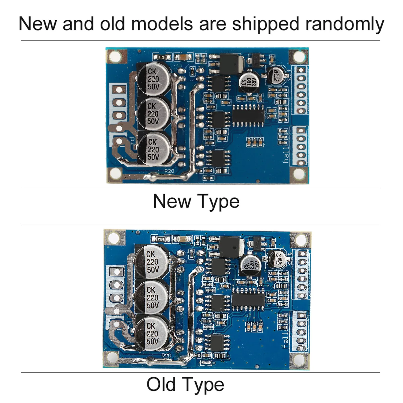 DC 12V-36V 15A 500W Brushless Motor Controller Hall BLDC Driver Board