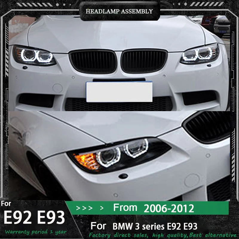 

Car Lights For BMW M3 E92 E93 2006-2012 Headlight LED Projetor head Lamp Daytime Running Light Automotive Accessories