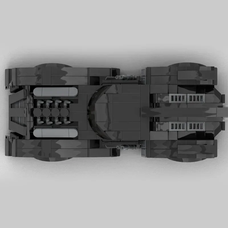 

Moc Building Bricks Famous Movie Car Model Bat Supercar V2 Technology Modular Blocks Gifts Toys For Children DIY Sets Assembly