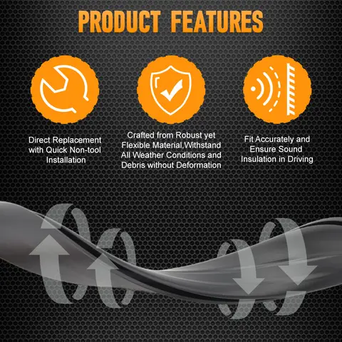 8 best sales car roof molding - №4