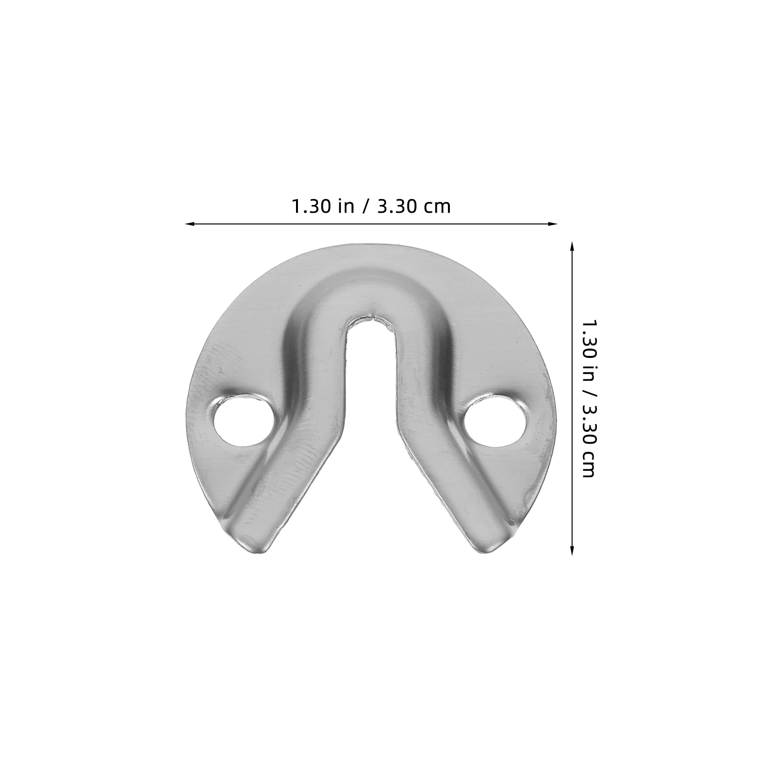 10pcs Picture Hangers Metal Interlocking Hooks for Frame Mirror Furniture Smooth Edge Wall Mount Bracket Hardware