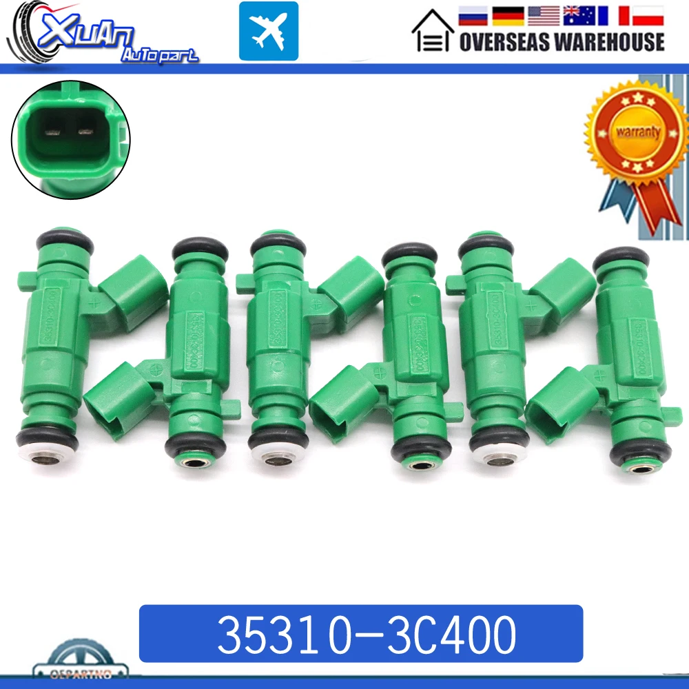

35310-3C40 0 высококачественные топливные форсунки для Hyundai Santa Fe KIA Sorento Sedona 3.5L V6 2010-2014 353103C400 84212386