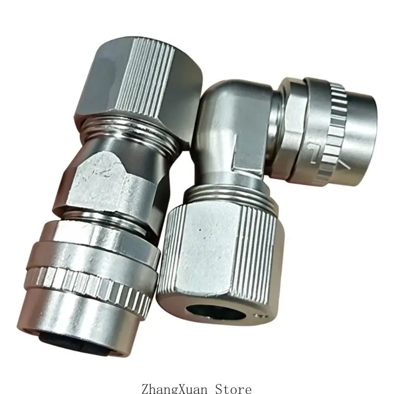 High Performances 10 Pin Aviation Socket With Gold Plated Terminals for Industry 3XUF