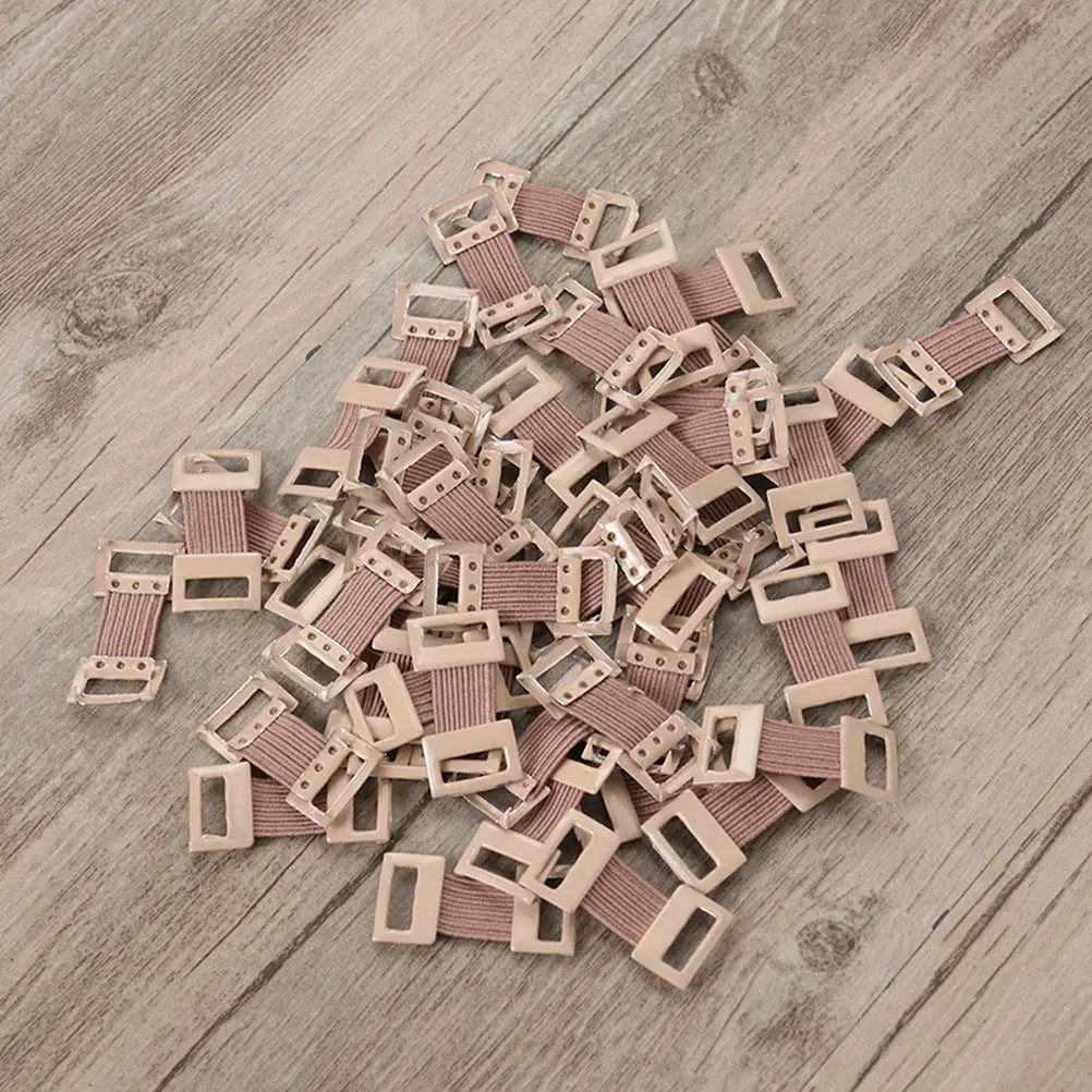 100Pcs Elastic Bandage Clips Aluminum Buckles Stretch Fixing Clasps for Wrap Compression Clinic Doctor Use Clips