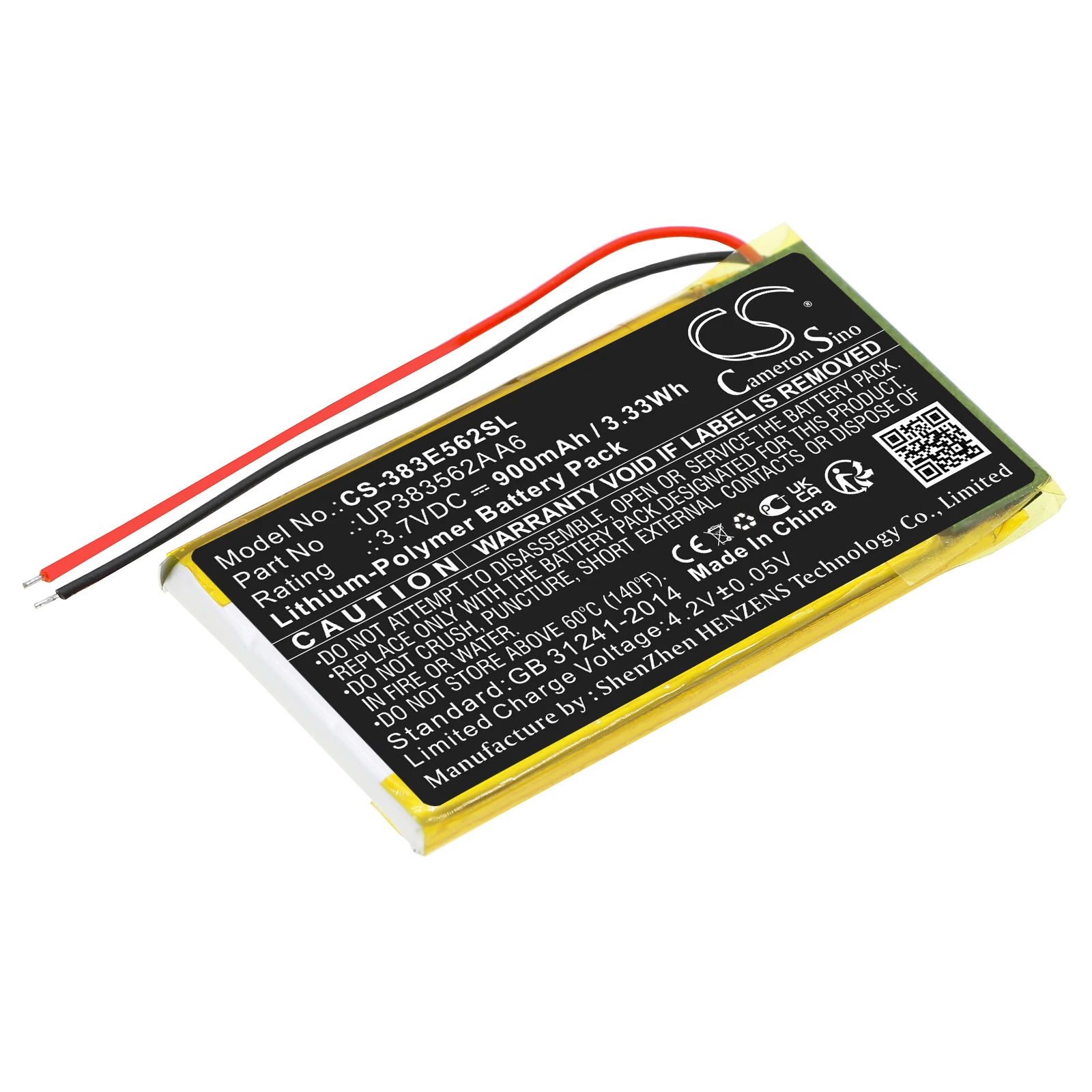 Batería de polímero de litio para PDA, batería para Pocket PC de Palm, 3,7 V, 900 mAh, modelos compatibles: Tungsten E