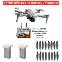 XT709 GPS RC Drone Battery Propeller LSRC XT709 RC Drone Original Accessories XT709 RC Dron 7.4V 2000MAH battery Blades Parts