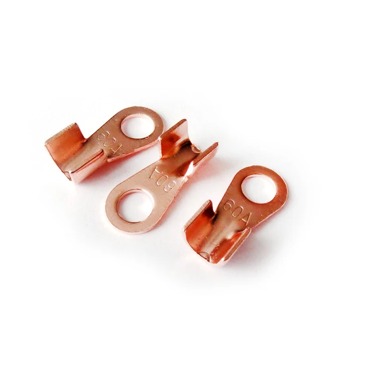 50PCS OT-60A 60A 8.2mm Copper Nose Lugs Circular Splice Terminal Wire Connectors Product Category Terminals