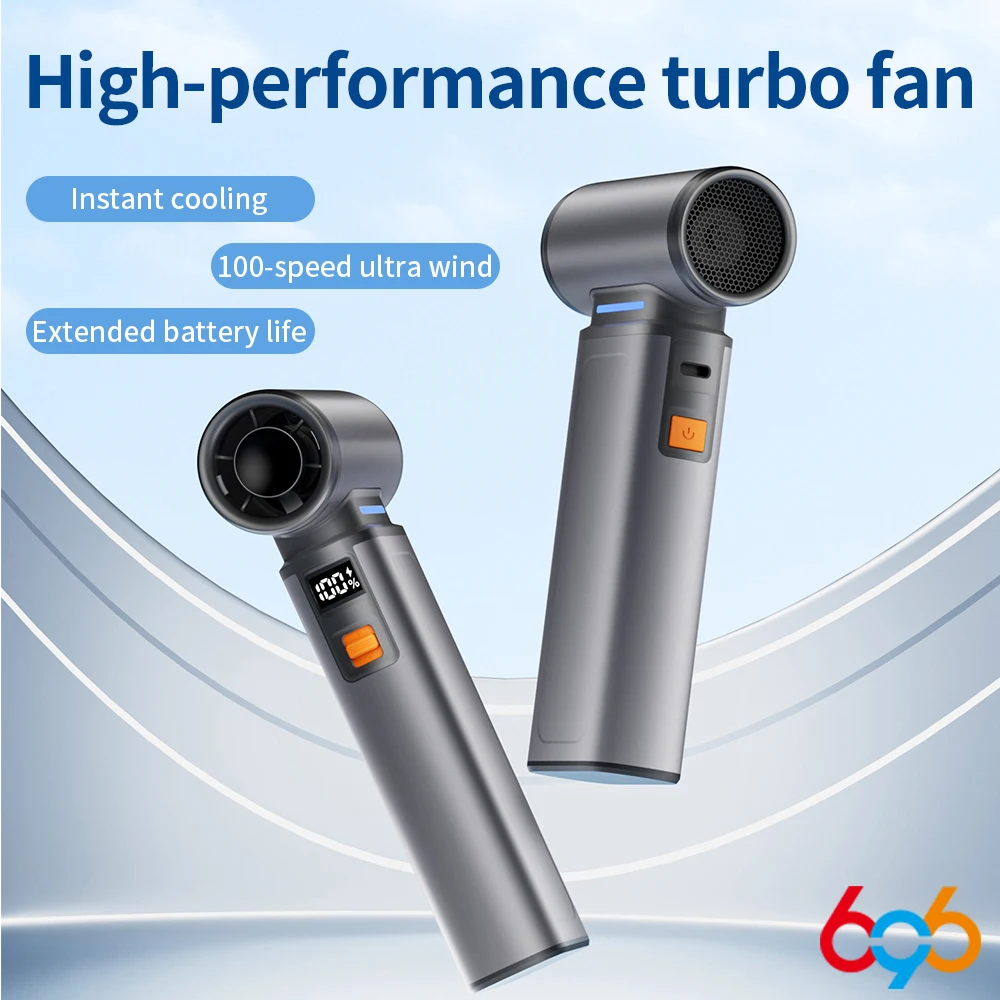 

Высокоскоростной мини-вентилятор, 100 регулируемых скоростей, аккумулятор 8000 мАч, портативный настольный крючок для скалолазания, дизайн для путешествий, летний пылесборник