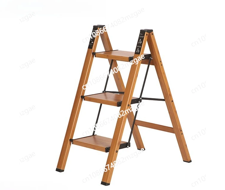 

Multifunctional folding ladder Aluminum alloy climbing herringbone ladder Thickened ladder Indoor and outdoor household