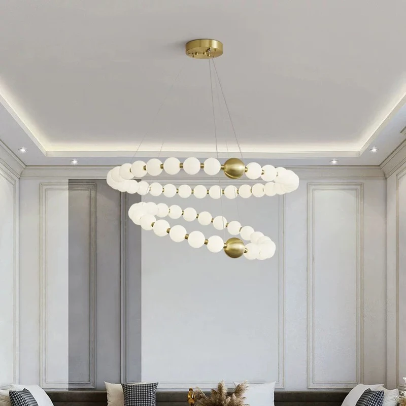 ديكور المنزل الحديث أضواء LED مصابيح إضاءة متدلية لغرفة المعيشة الثريات لغرفة الطعام معلقة ضوء الإضاءة الداخلية
