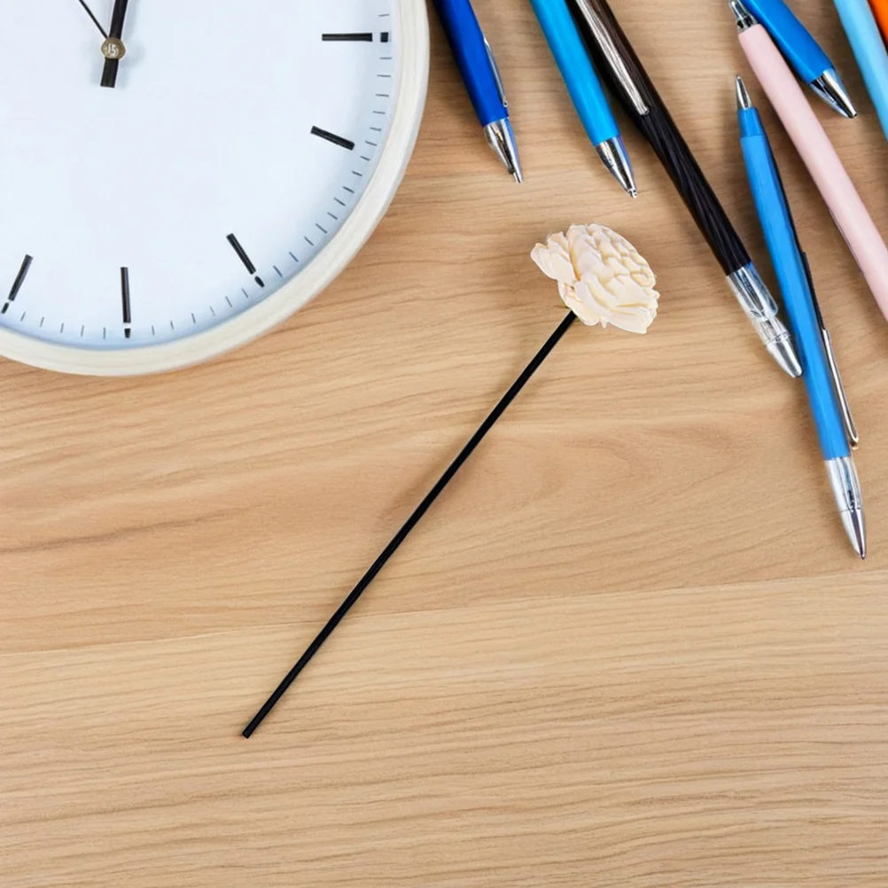 

4Pcs Aromatherapy Reed Diffuser Sticks Natural Rattan Wood with Dried Flowers for Home Office Bathroom Decor Scent Diffuser