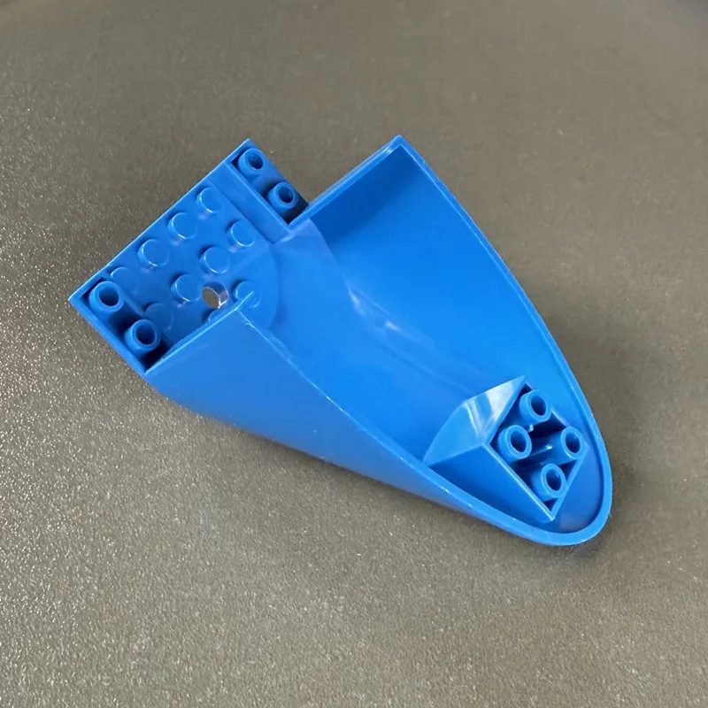 

500g 6x10 Boat Bow Airplane Tail Fuselage Bottom Building Blocks 87616 Compatible with Legoeds DIY Toy Replacement Accessories