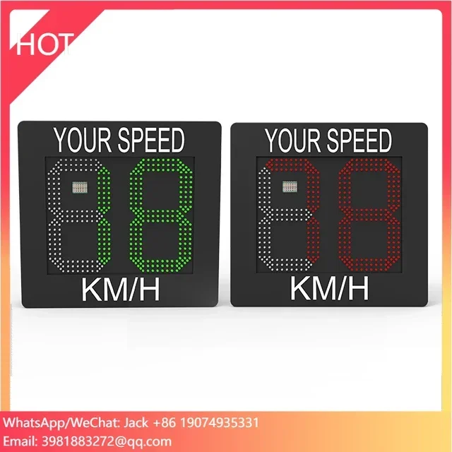 Speed Indicator Device Traffic Solar Radar Speed Detector Signs Slow Down Traffic Signs Car Speed Radar