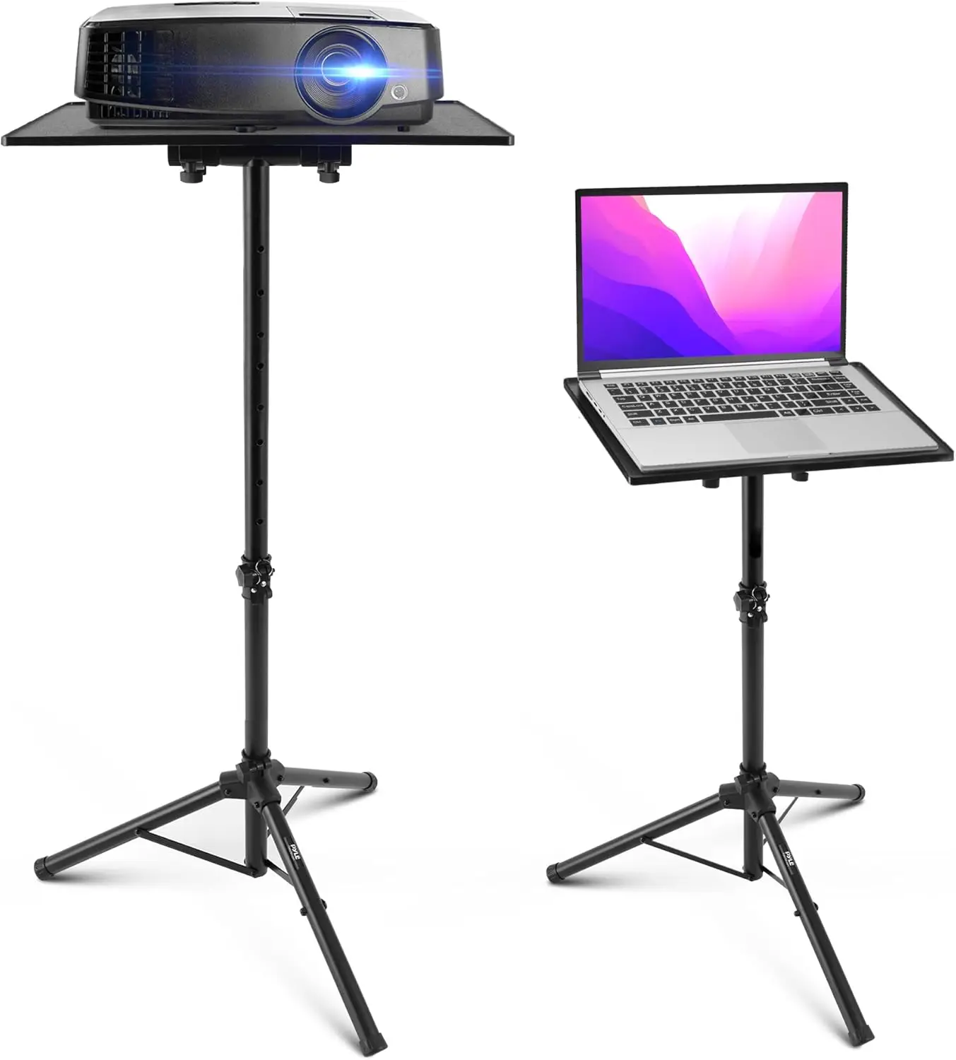 

Pyle Universal Adjustable Laptop and Device Stand for Home, Office, and Studio