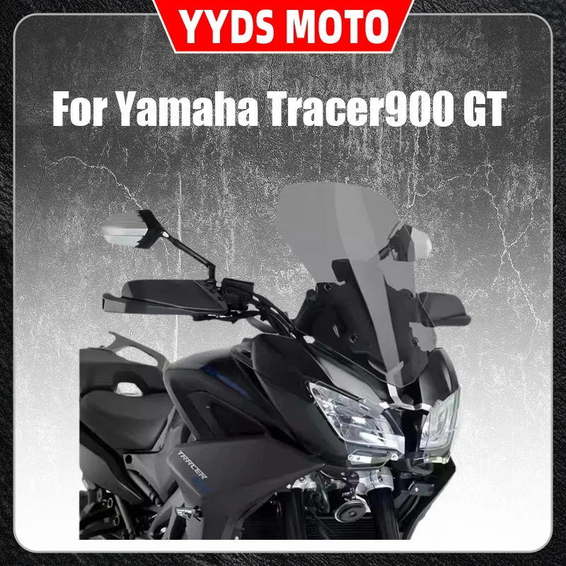 

For Yamaha Tracer900 GT windshield modification with raised windshield and transparent imported windshield