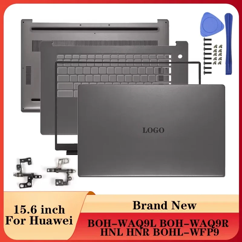 NEW For Huawei Matebook D15 BOH-WAQ9L WAQ9HNL WAQ9HNR WAQ9R BOHL-WFP9 Notebook LCD Back Cover/Front Bezel/Hinge/Palmrest/Bottom