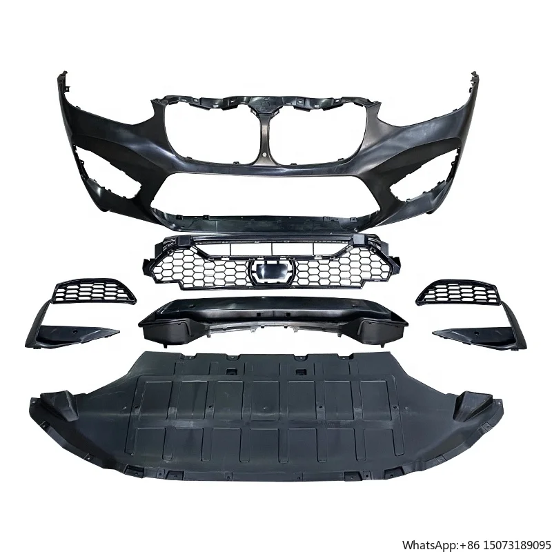 New  Large Body Kits for  X3 G01 Refit X3M Bumper Grille Fenders Diffuser