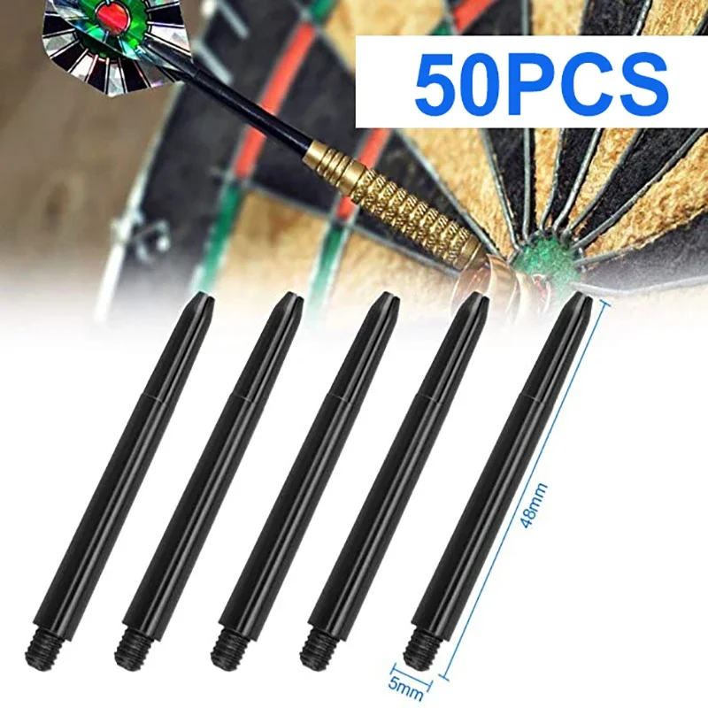 100Pcs/lot Nylon Dart Shafts 2BA Screw Thread Plastic Darts Rod Stems Darts Accessories For Standard 2BA Screw Thread