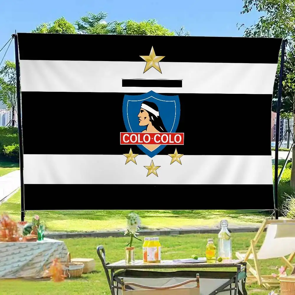 Club C-Colo Deportivo Large Size Flags Printing Patterns Interesting Birthday Party Decorations Banner