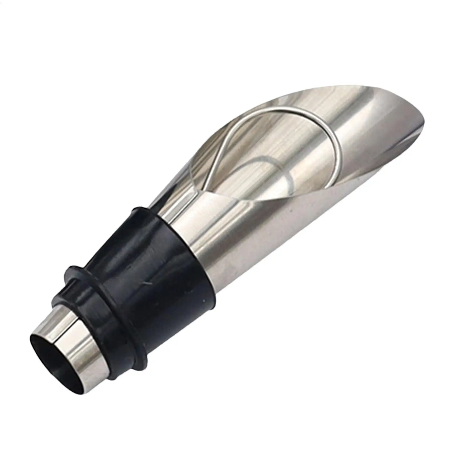 Stainless Steel Wine Stopper Pourer Metal Wine Pouring Drain Bar Home Wine Set Wine Stopper Champagne Stopper ﻿