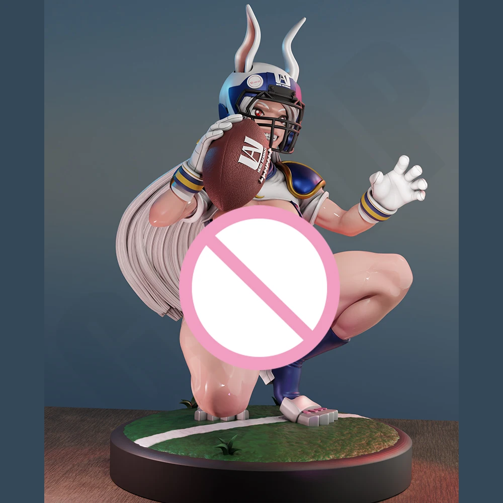 Figurine de Rugby Mirko pour fille Sexy, modèle en résine, jouet artisanal, Statue de réduction Miniature non assemblée, Kit non peint, 1/24