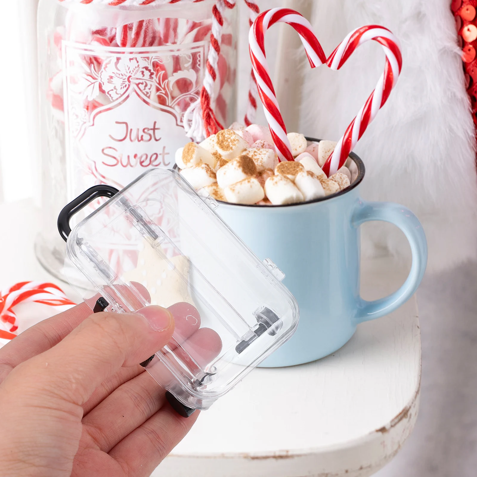 

12 Pcs Suitcase Packaging Box Miniature Suitcases for Party Favors Candy Gift Packing Boxes