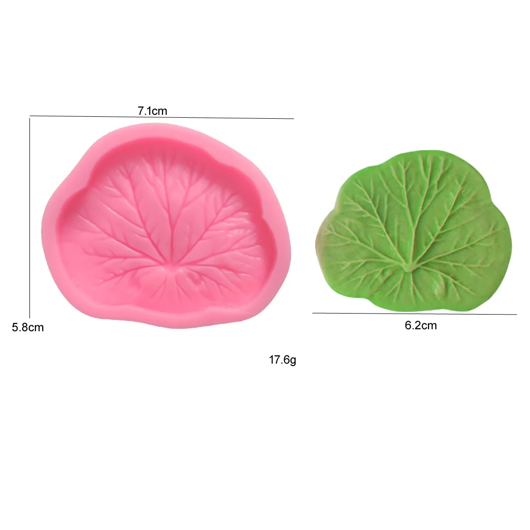 Kinds of Lotus Petal Leaf Veiner Silicone Moulds Fondant Cake Decorating Tool Clay Gumpaste,Sugarcraft Clay Cookie Mold  M2079