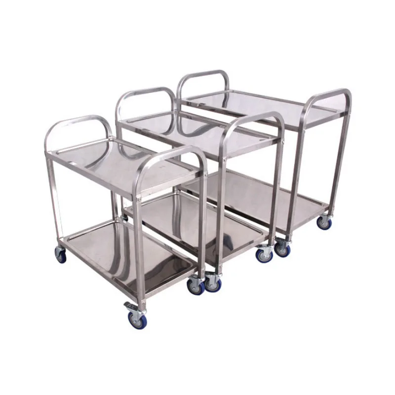 

Non-magnetic, stainless steel food delivery truck