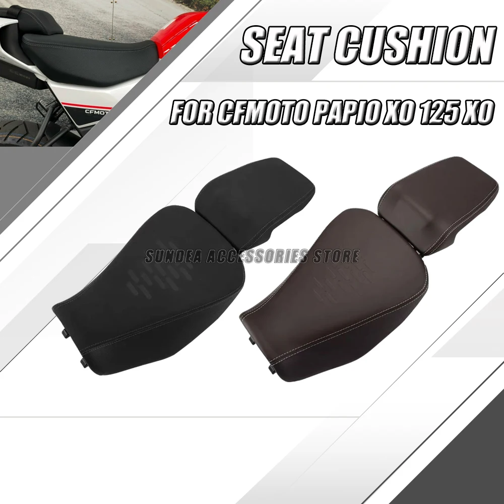 

For CFMOTO Papio XO 125 XO125 Motorcycle Original Seat Cushions Front And Rear Seat Cushions Soft Bag