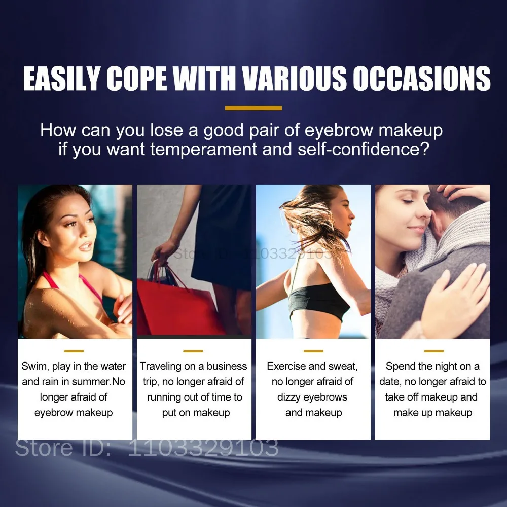 2 色の眉パウダープロフェッショナルメイクパレット眉毛スタンプ眉エンハンサーアイシャドウ長期的な防水パウダー