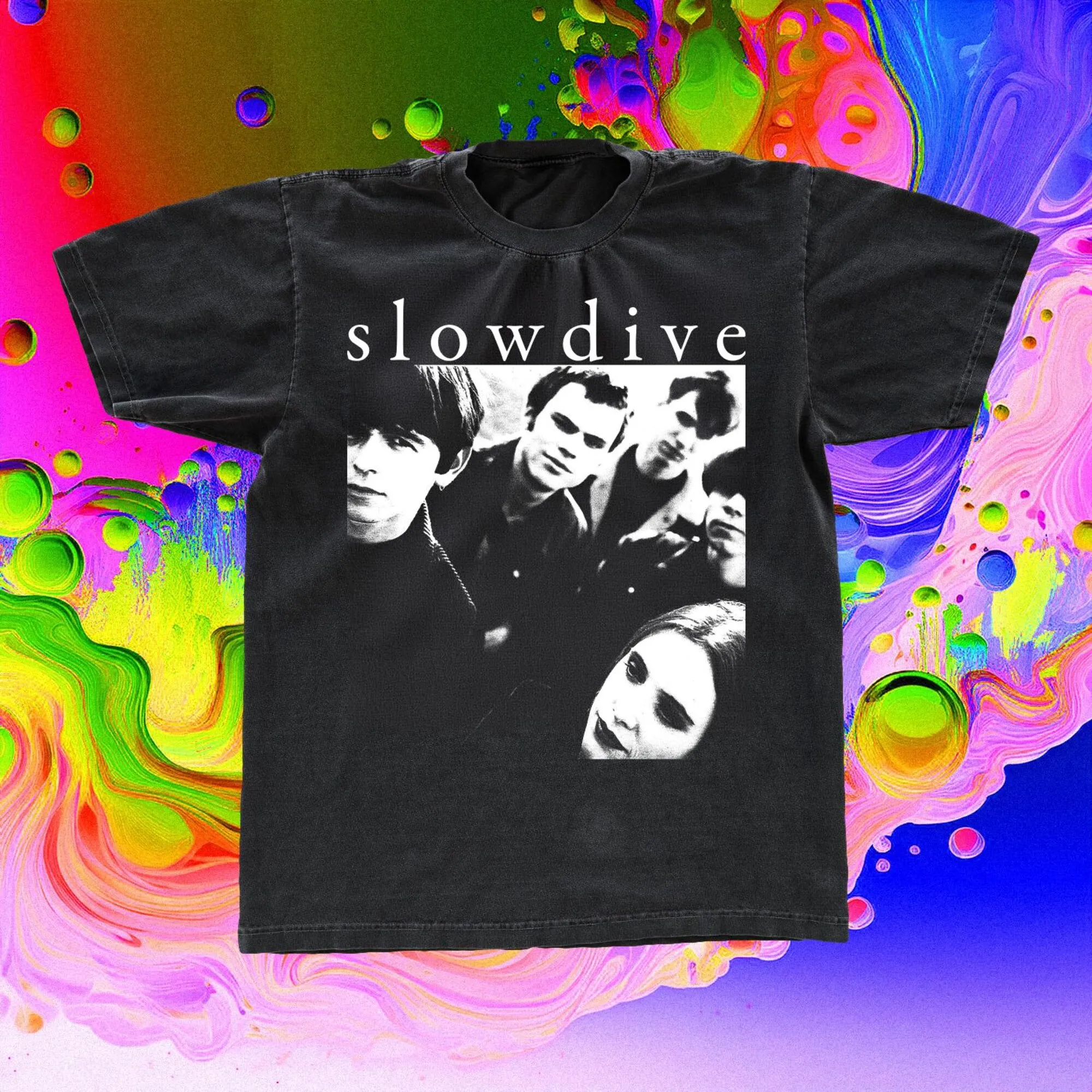 Slowdive T-Shirt, Souvlaki Classic Album Art Tee, Essential Merch for Shoegaze Fans, Vintage Music Shirt, Indie Rock Fan Gift