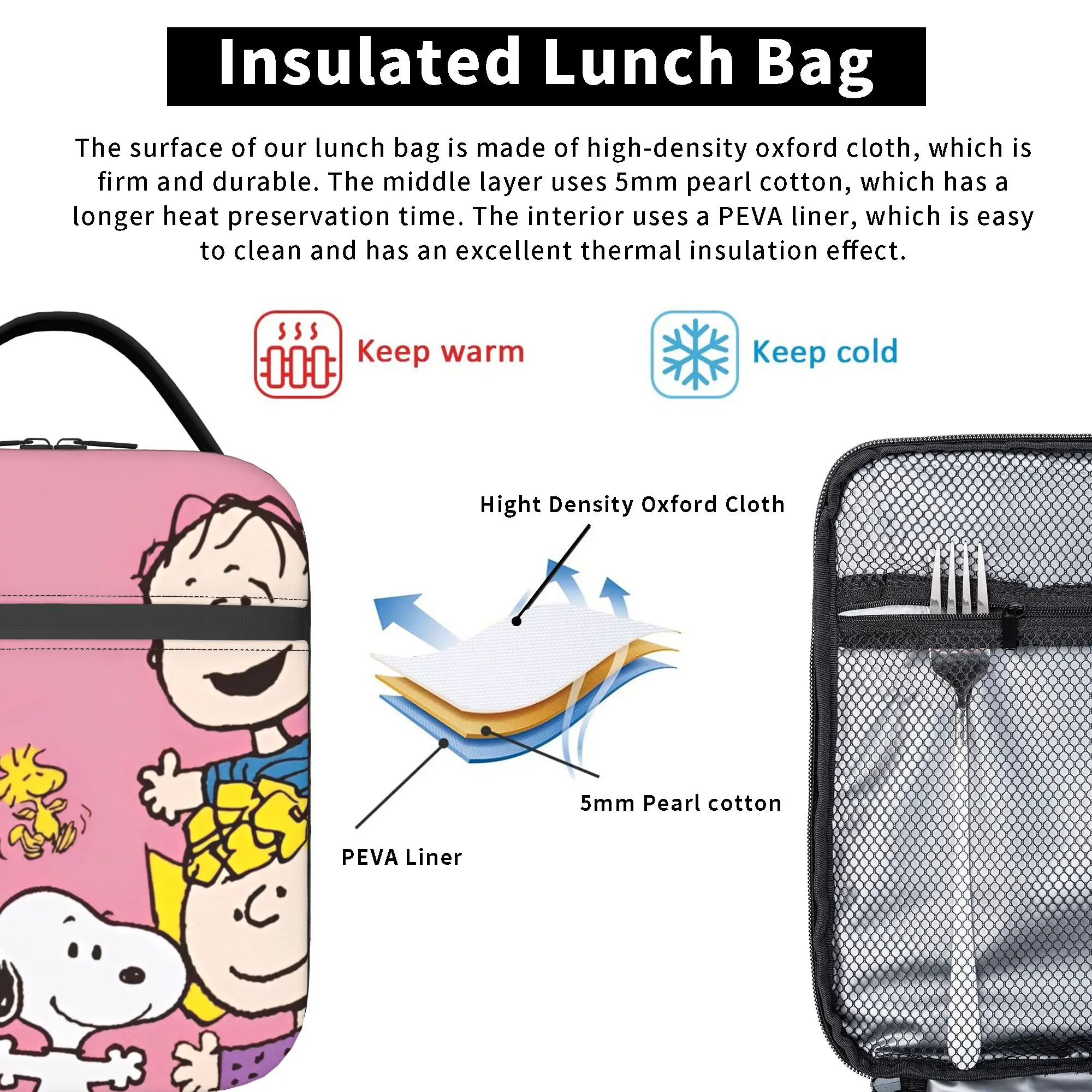 Cute Cartoon S-Snoopys Insulat - Food Storage In Cooler review and price