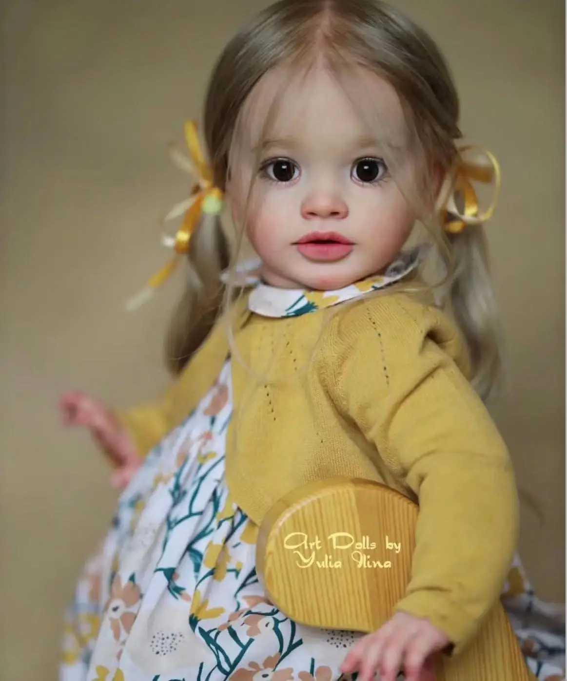 

FBBD Customized Limited Supply68cm Reborn Baby Pippa With Hand-Rooted Special Color Hair Already Finished Doll Christmas Gift