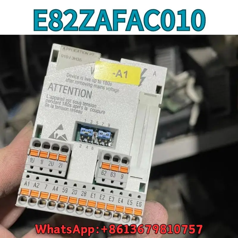 

Used E82ZAFAC010 IO module test OK Fast Shipping