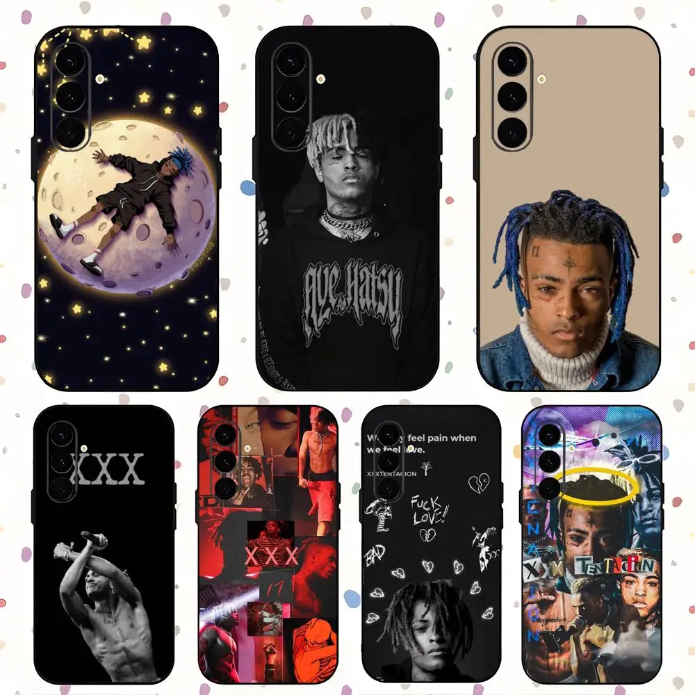 XX-x ألبوم T-Tenta-cionS حافظة هاتف رائعة لهاتف سامسونج جالاكسي S25 S24 S23 S22 S21 S20 Plus Ultra Note20 Soft Black