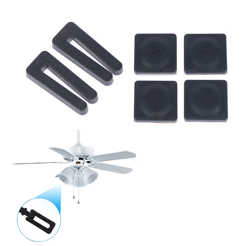 2Sets Ceiling Fan Blade Balancing Kit Balance Clamp 5GM Weight Fan Balancing