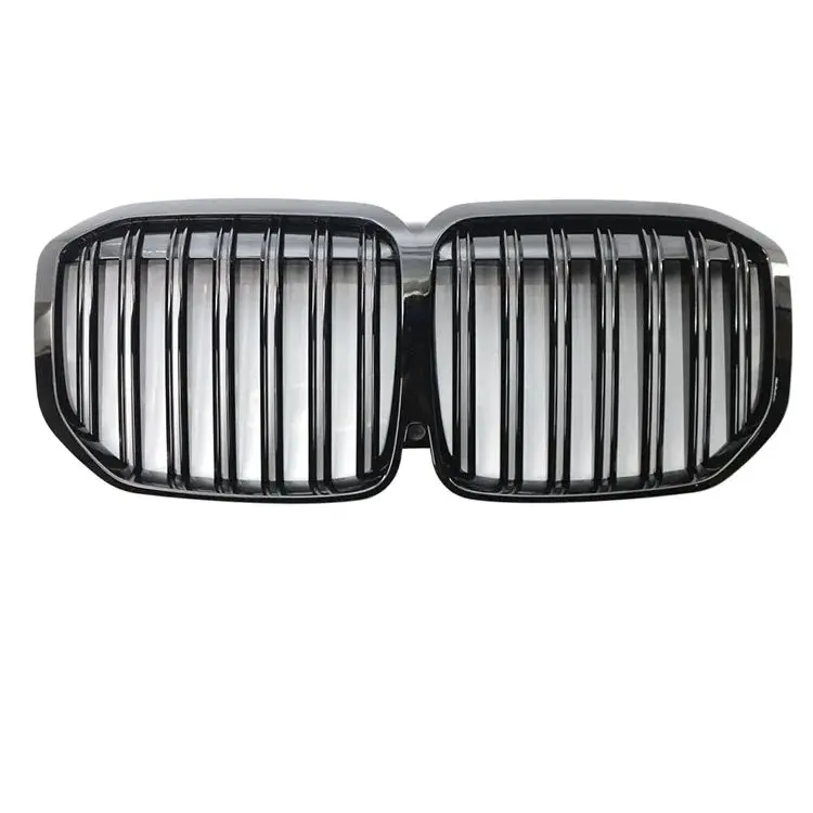 

Suitable for BMW's new X7 G07 2019-2022 modified grille 51138745730 dual line bright black dual grille front grille