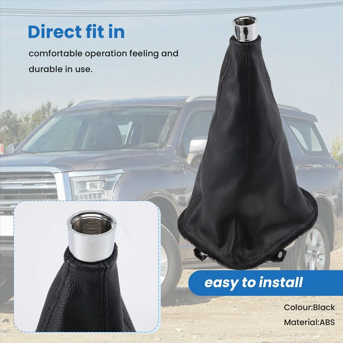 Super Sale Shift Lever Trim Dust Cover Gear Lever Boot Cover for Great Wall Haval Hover H5 5305410-K80-0089