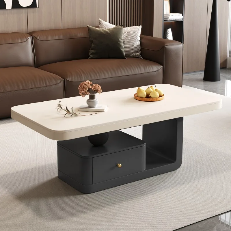 أدراج تتحرك طاولة القهوة الديكور الفاخرة الحديثة غرفة نوم غرفة المعيشة طاولة جانبية المطبخ Couchtisch صالة جناح الأثاث #3