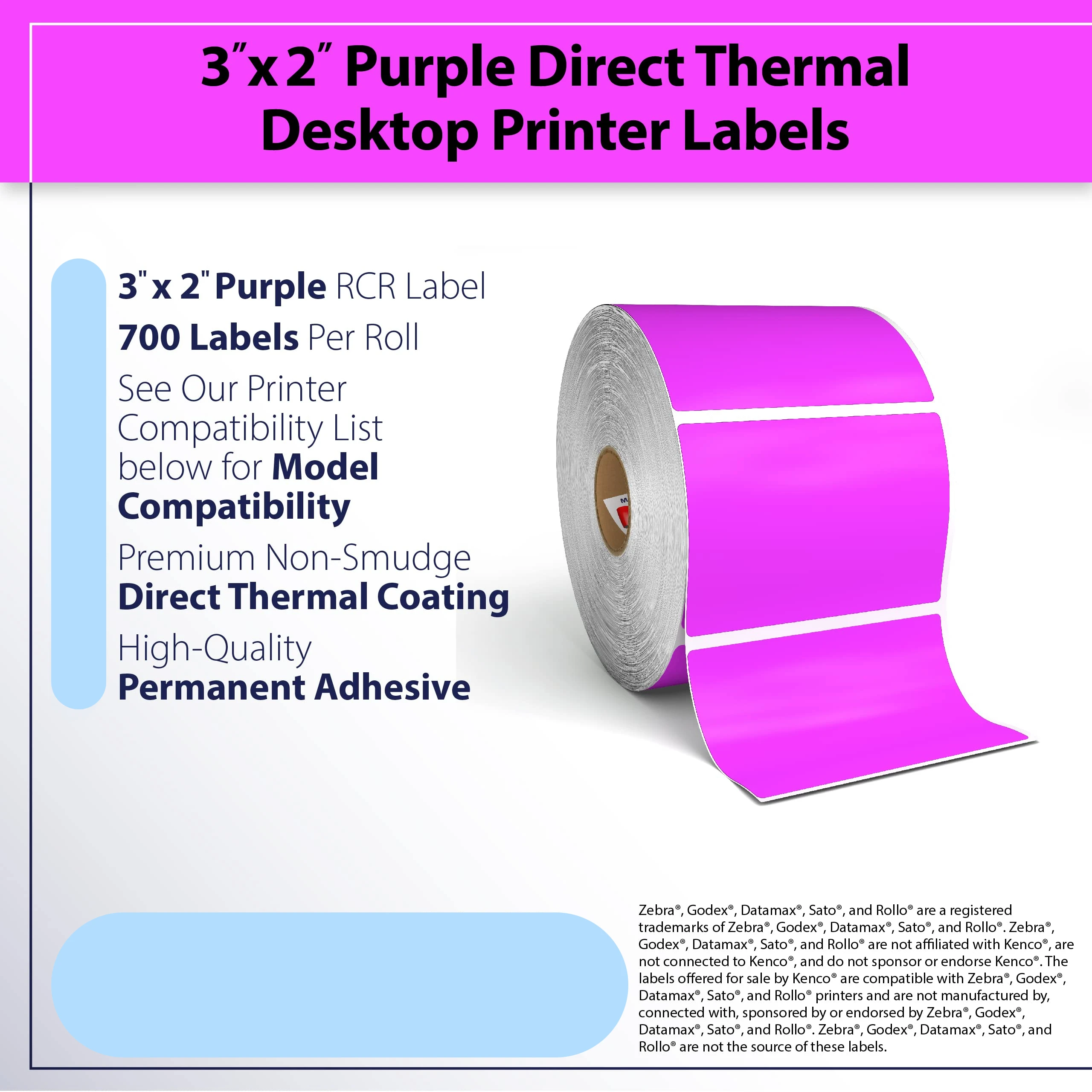 Direct Thermal Perforated Stickers Labels for Barcodes Address Business Labeling Inventory and Color Coding Zebra Rollo Munbyn