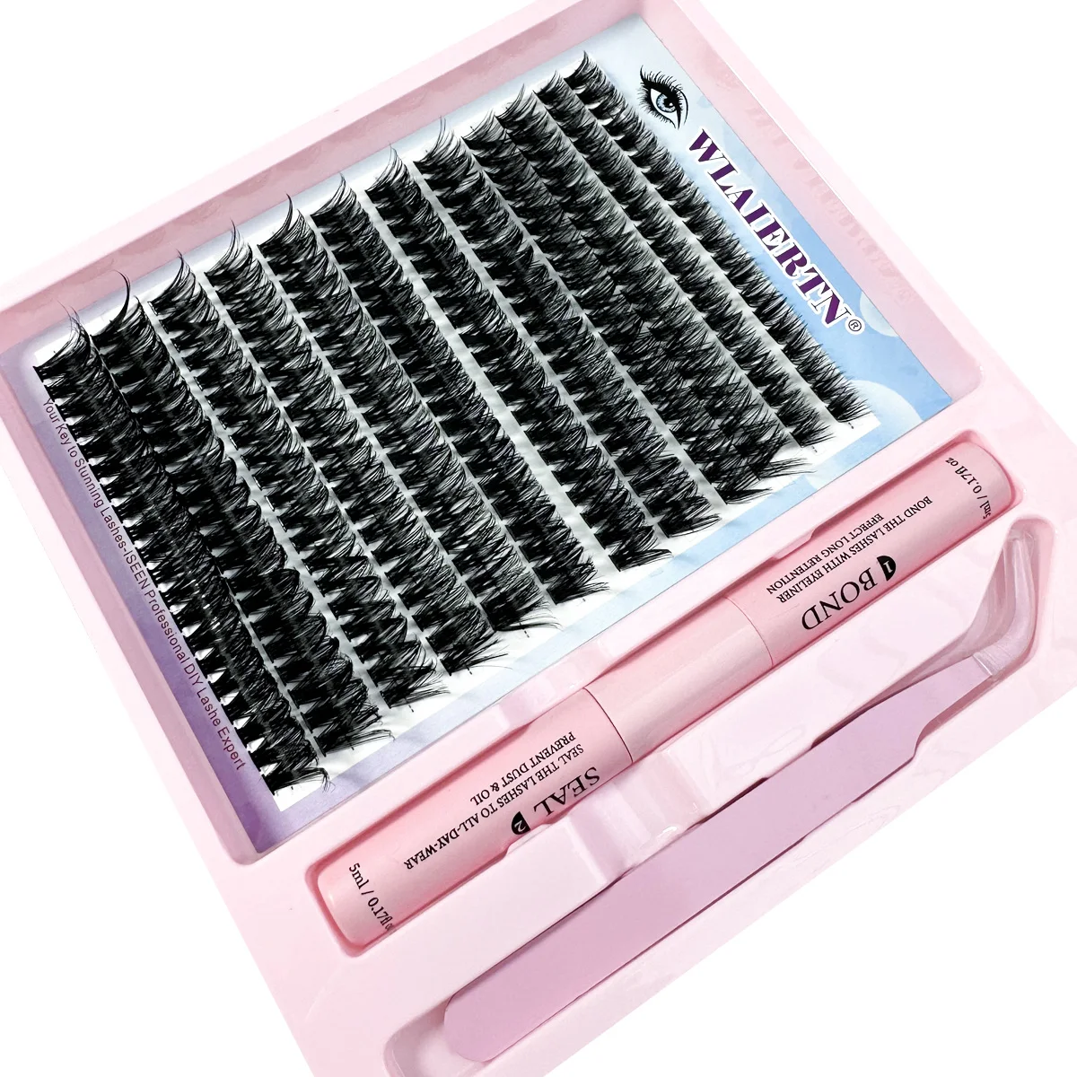 30D-80DDIYまつげエクステキット、まつげ接着剤とシーリングリムーバー、まつげ240個、まつげ接着用メイクツール、接着剤