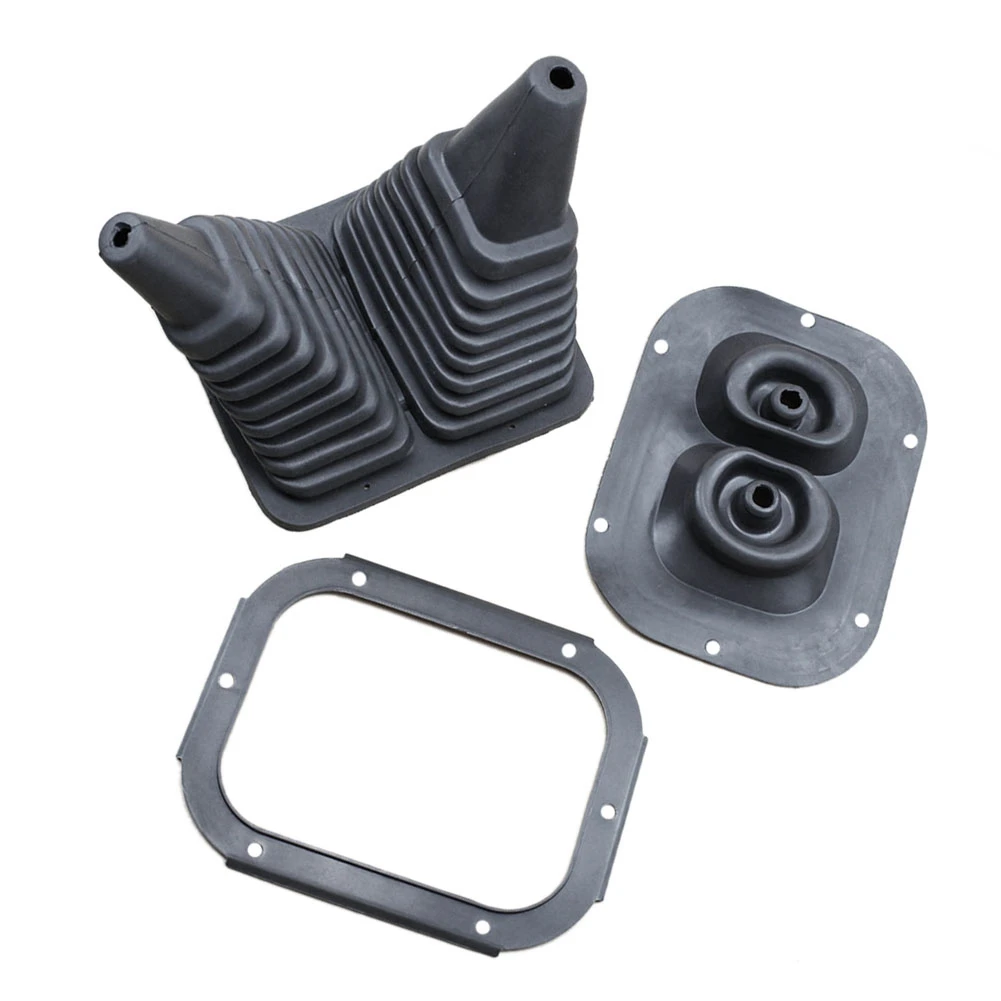 Perilla de palanca de cambio de marchas, cubierta de polvo interior y exterior, Marco apto para Mitsubishi Pajero, Montero, Shogun, MK2, V31, V32, V33