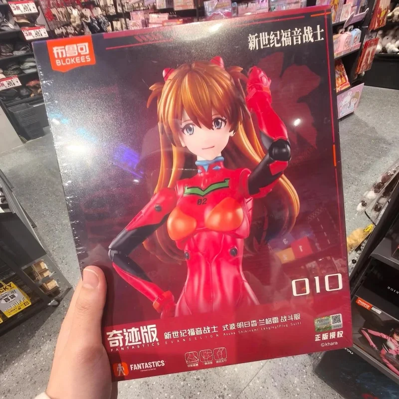 

Новые фигурки Blokees Neon Genesis Evangelion Miracal Version: Ева Аянами Рей, Аска Лэнгли Сорю — сборная модель, подарок
